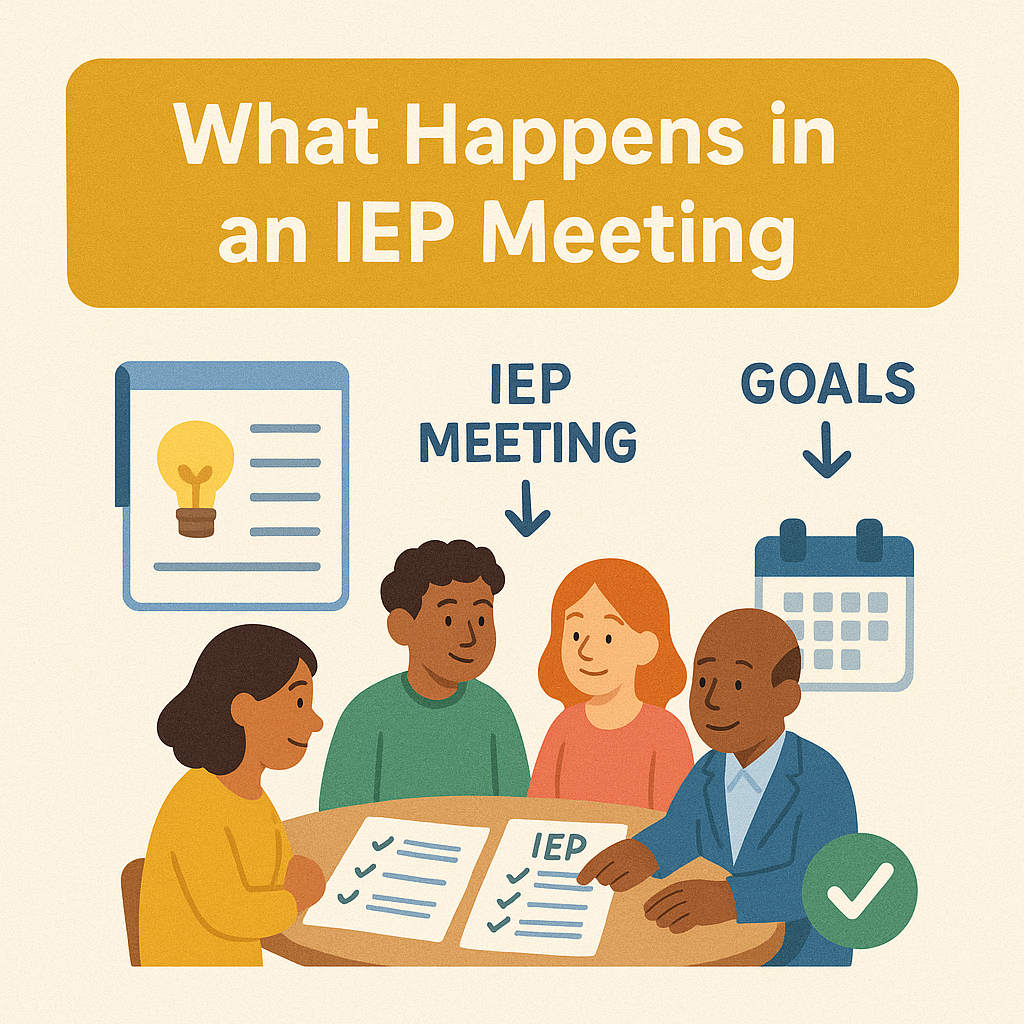 What Happens in an IEP Meeting